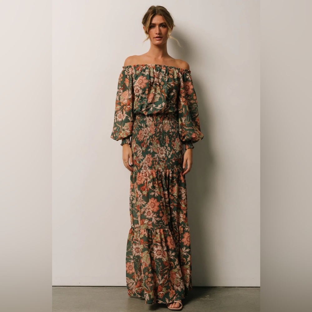 Baltic Born Lizzie Smocked Maxi Dress